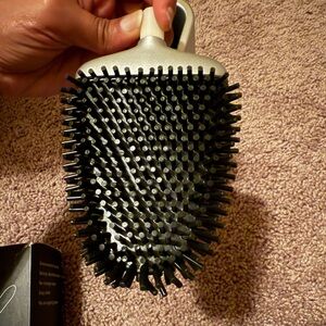 Sellemer Flexible Toilet Brush and Holder Set with Silicone Bristles, Compact